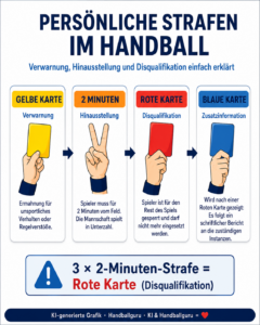 Strafen beim Handball